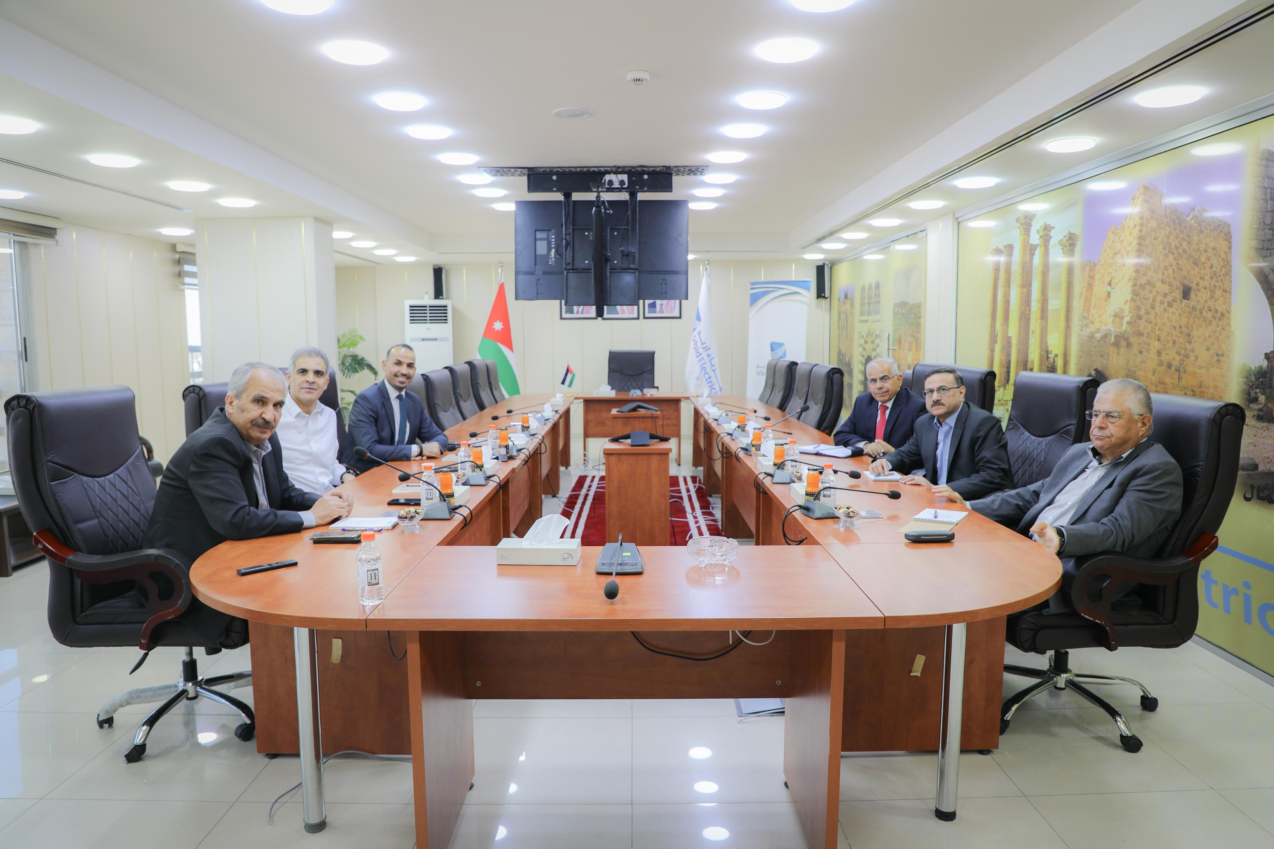 صندوق استثمار أموال الضمان الاجتماعي يطلع على اداء شركة كهرباء إربد وخططها المستقبلية 
